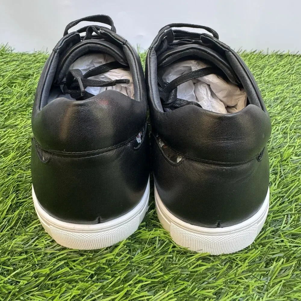 Robert Graham Hemming’s Floral Fashion Sneakers Men’s Size 12 Black